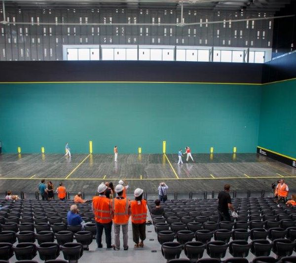 Probando el Navarra Arena